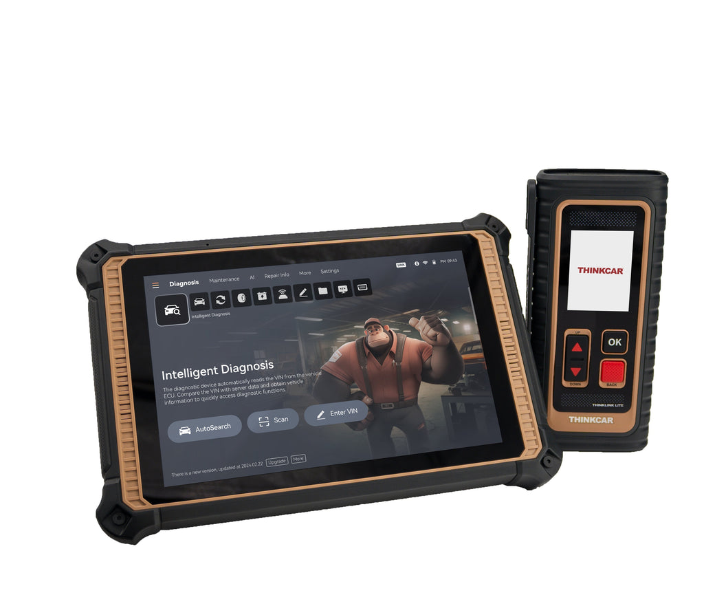 Thinkcar Platinum 391 10-Inch OBD2 Diagnostic Scanner - Full System Scan Tool with Maintenance Reset Functions