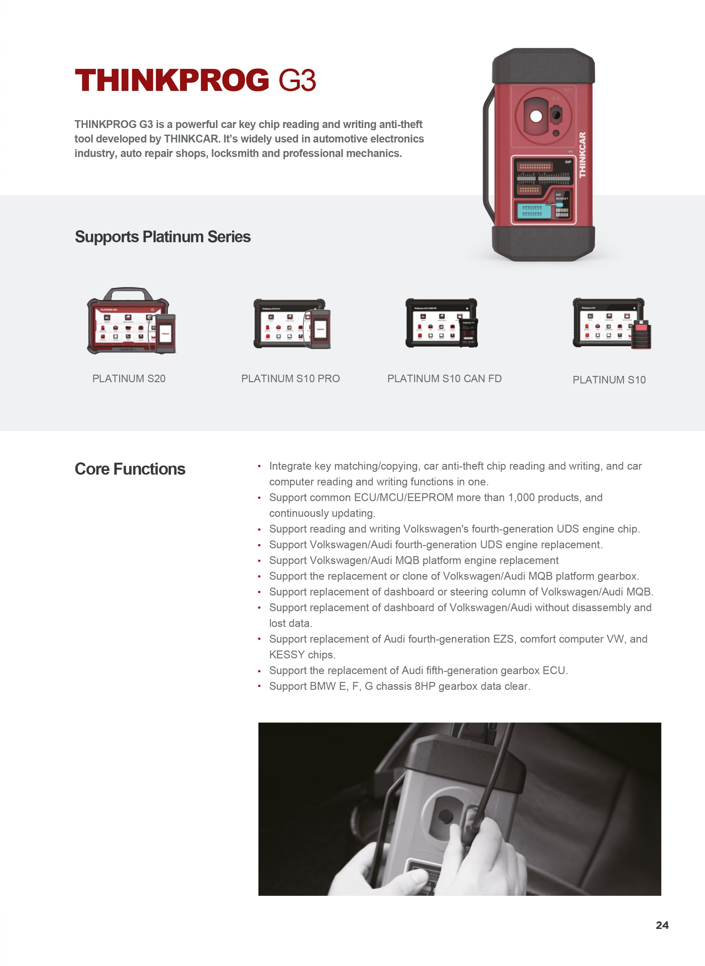Thinkcar PROG - Professional Immobilizer Key Programmer and Automotive Diagnostic Equipment