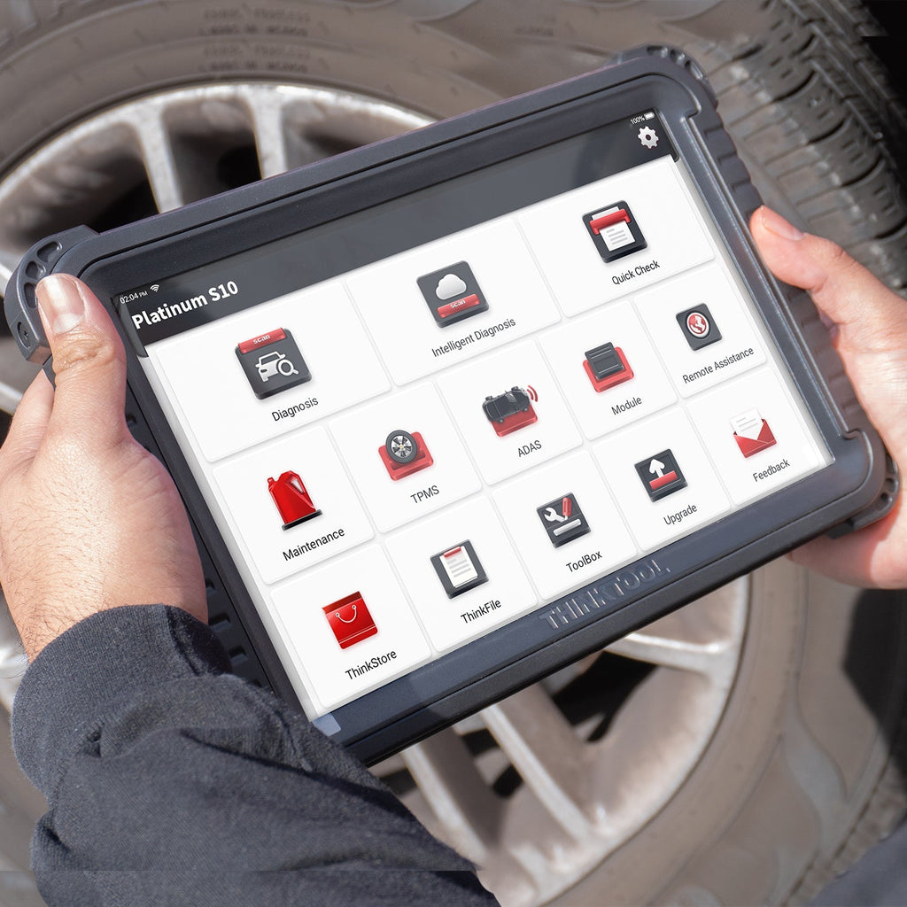 Thinkcar Platinum S10 CANFD 10-Inch Professional Diagnostic Scanner - Bi-Directional OBD2 Tool with Full System Coverage