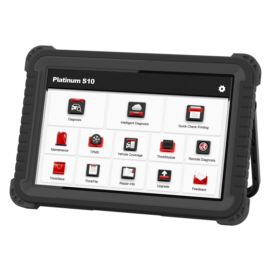 Thinkcar Platinum S10 10-Inch Professional Diagnostic Scanner - Bi-Directional OBD2 Tool with Full System Coverage