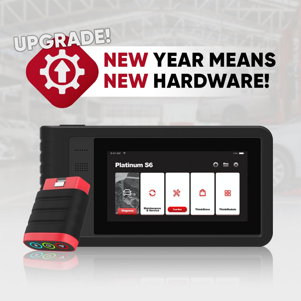 Thinkcar Platinum S6 6-Inch Automotive Diagnostic Scanner - Professional OBD2 Tool with 28 Maintenance Reset Functions