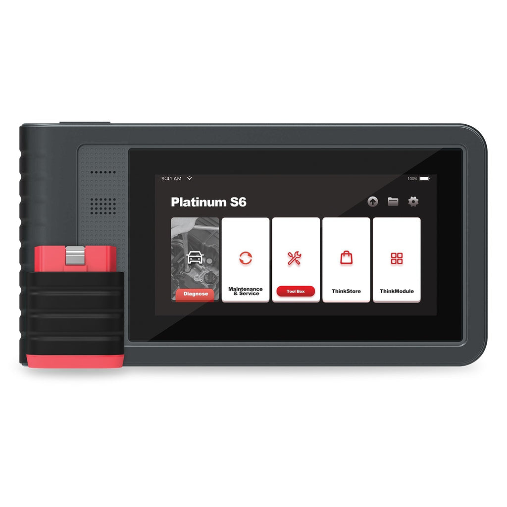 Thinkcar Platinum S6 6-Inch Automotive Diagnostic Scanner - Professional OBD2 Tool with 28 Maintenance Reset Functions