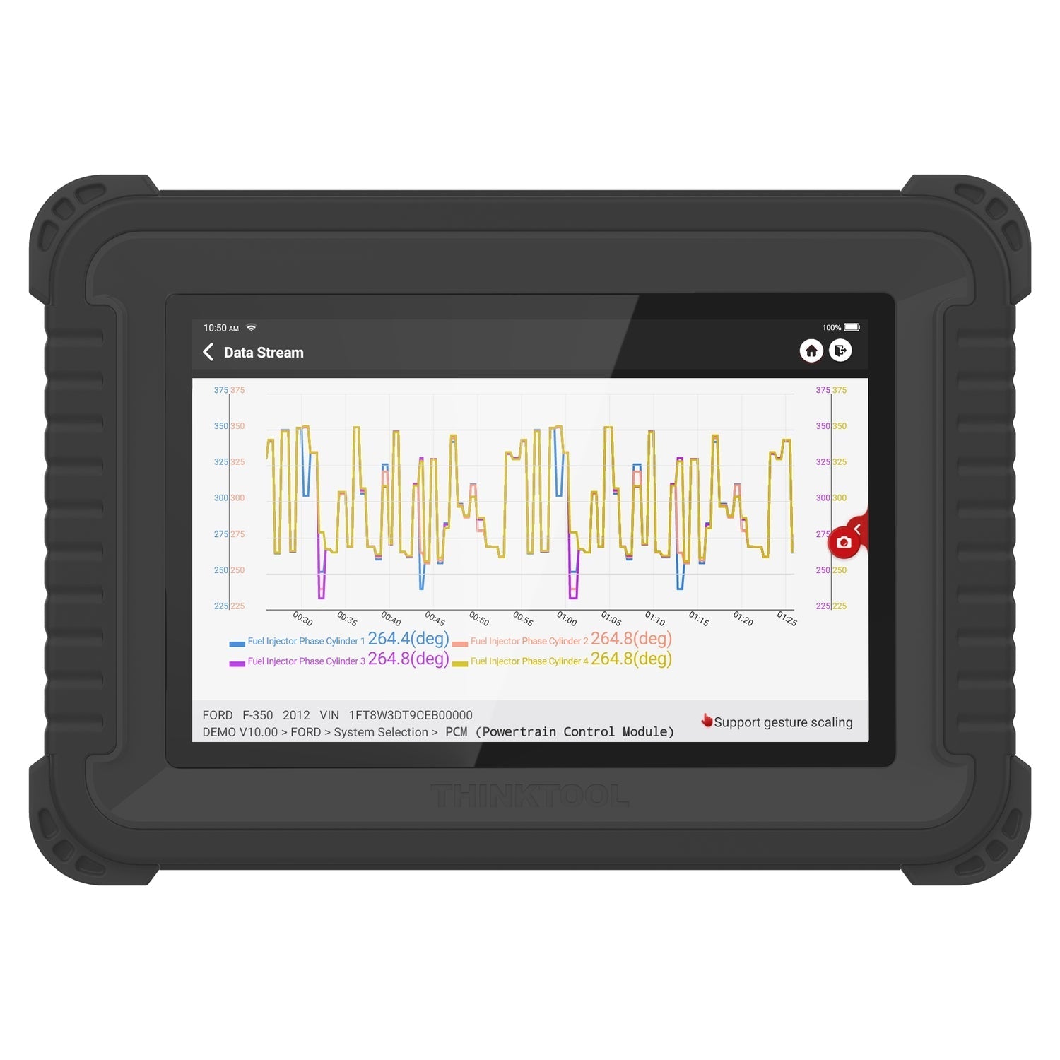 Thinkcar Platinum S8 8-Inch Professional Diagnostic Scanner - Full System OBD2 Tool with Bi-Directional Control & 28 Maintenance Resets