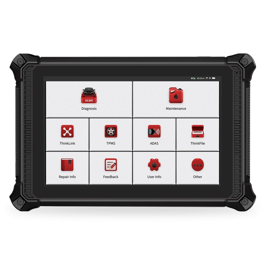 Thinkcar Platinum 393 10-Inch Automotive Diagnostic Scanner - Full System OBD2 Scan Tool with Active Test Functions