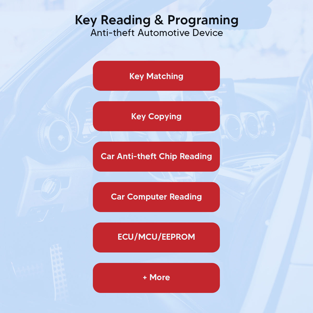Thinkcar PROG - Professional Immobilizer Key Programmer and Automotive Diagnostic Equipment