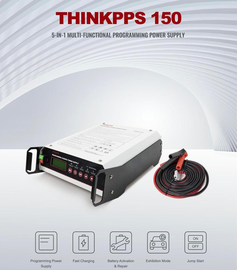 Thinkcar ThinkPPS 150 Flashing Reprograming Power Supply Vehicle Diagnostic Scan Tool