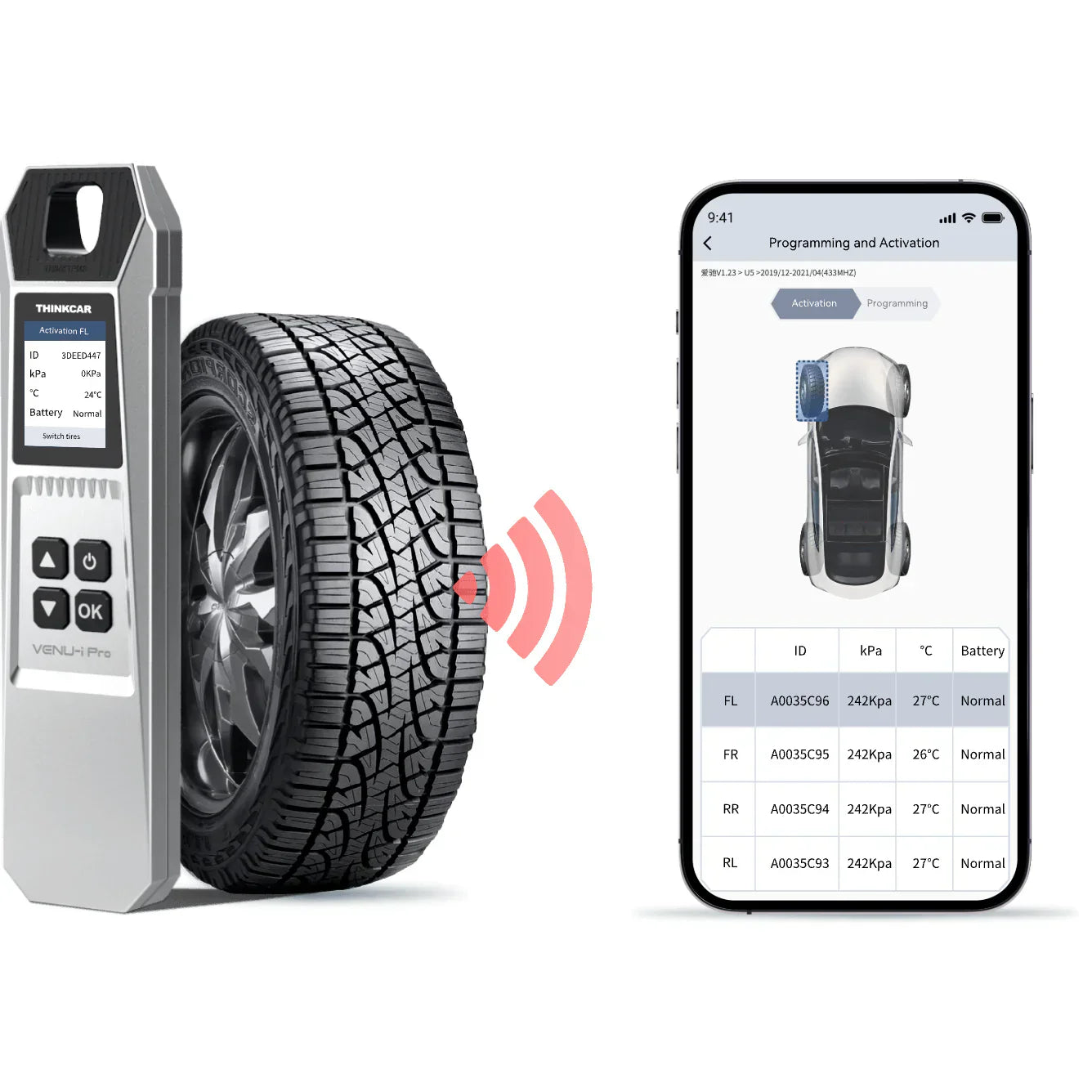 Thinkcar Venu IPRO - Intelligent TPMS Diagnostic Tool